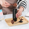 Bärbar hand rostfritt stål manuell kaffekvarn